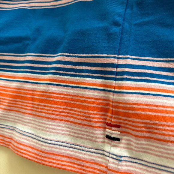 Tommy Hilfiger Men Stripe Short Sleeves T- Shirt size M - Picture 5 of 7